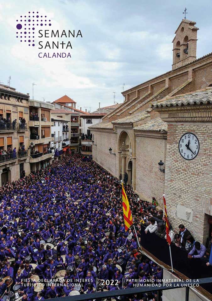 Cartel de Semana Santa en Calanda 2022
